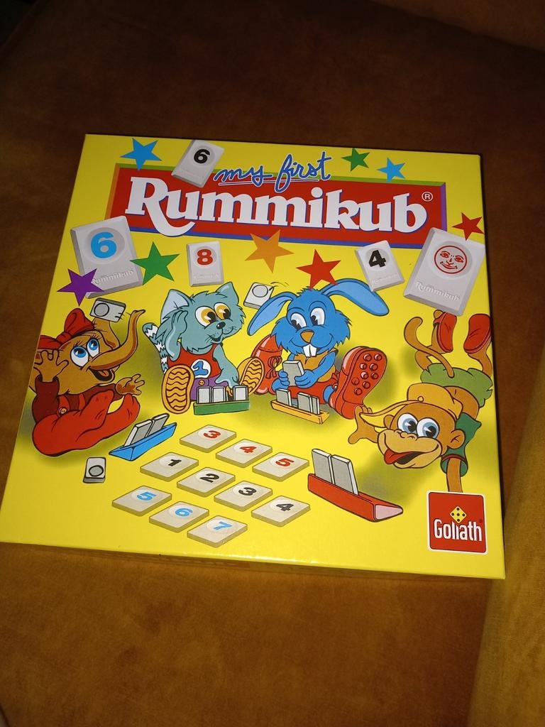 My First Rummikub spel van Goliath, Een of twee spelers, Ophalen of Verzenden, Zo goed als nieuw