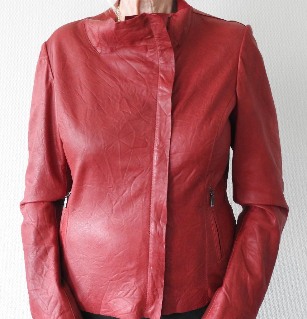 SIGNO NERO Nieuw prachtig lams leren jasje  mt. 38, Kleding | Dames, Nieuw, Signo Nero, Rood, Ophalen