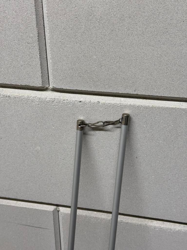 Curtain pulling rods, Huis en Inrichting, Stoffering | Gordijnen en Lamellen, Ophalen, Zo goed als nieuw, Grijs, Minder dan 100 cm
