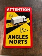 2x Magneetplaten Dode Hoek Aanduiding Vrachtwagen, Ophalen of Verzenden