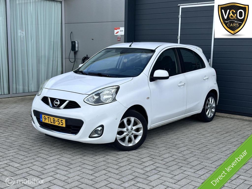 Nissan Micra 1.2 DIG-S Connect Edition, Auto's, Voorwielaandrijving, Euro 5, Stof, 1198 cc