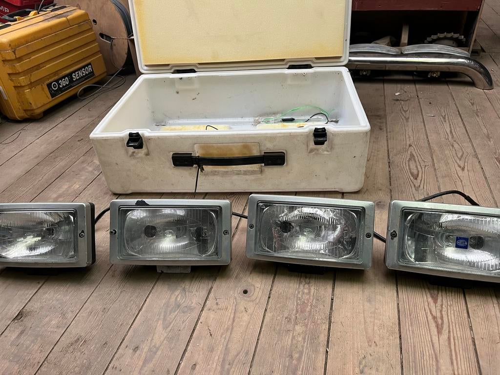 Hella Jumbo 220 Verstralers Set (4 stuks), Ophalen of Verzenden, Gebruikt, Universele onderdelen