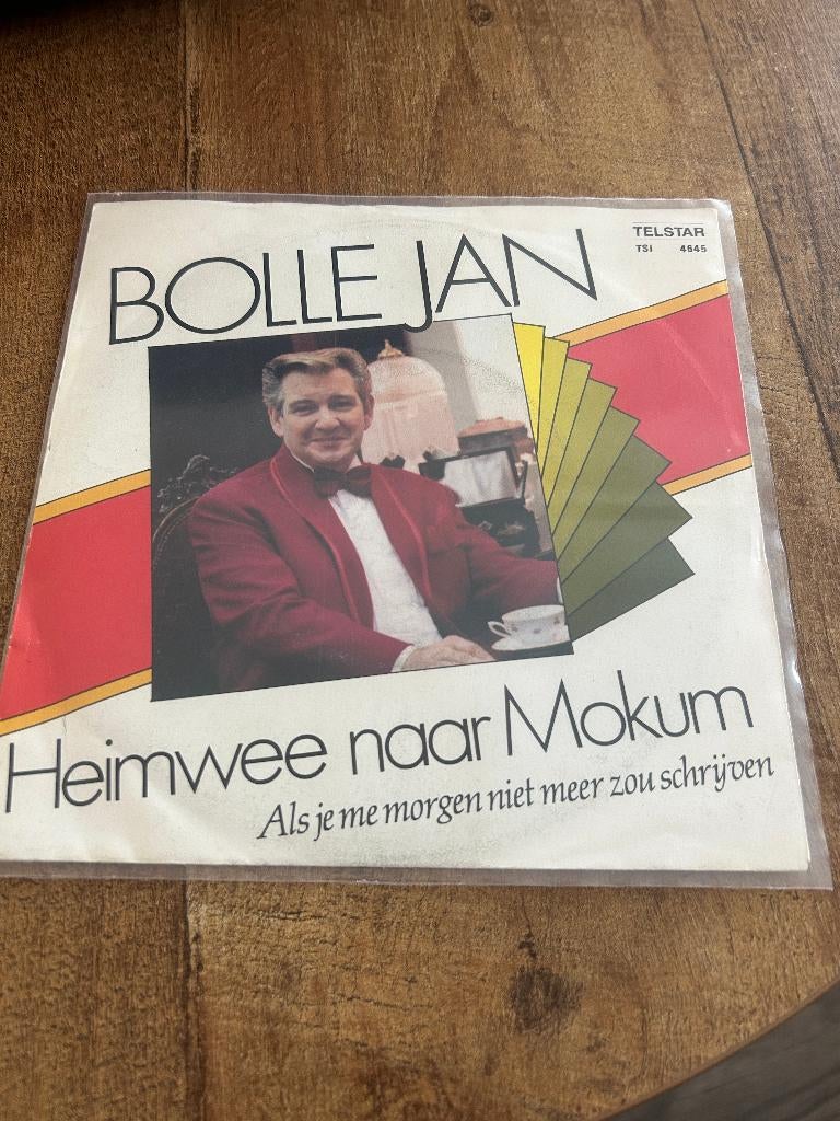 Bolle Jan-Heimwee naar Mokum., 7 inch, Single, Ophalen of Verzenden, Zo goed als nieuw