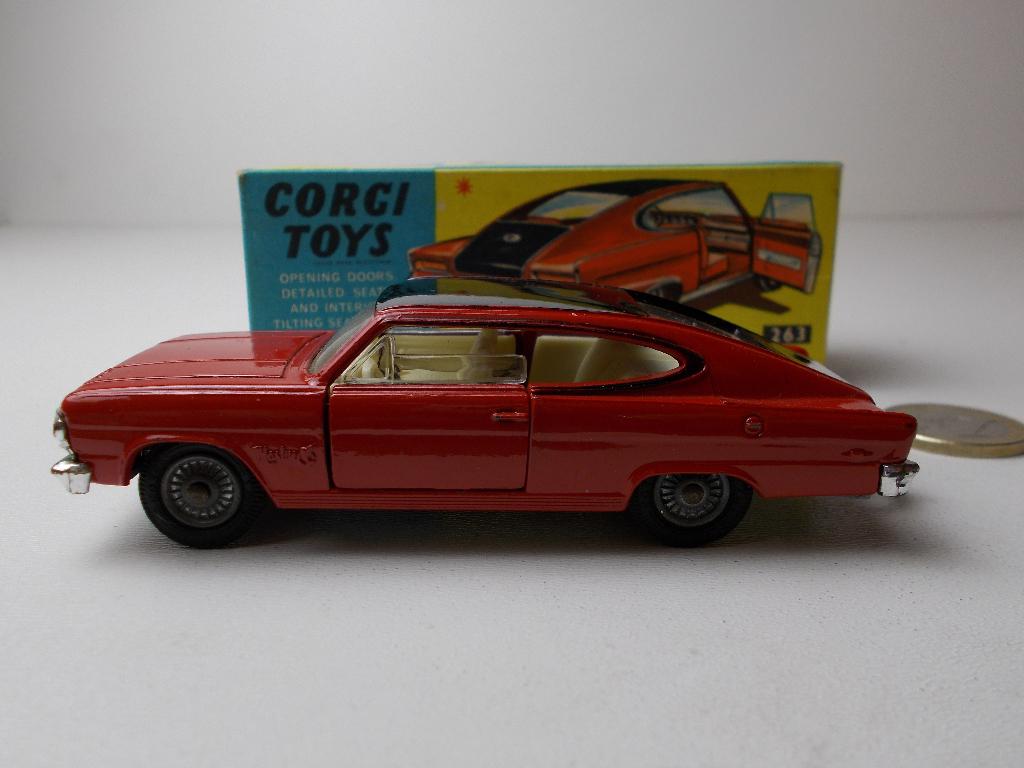 Corgi Toys 263 Rambler Marlin Fastback Rouge 1/43 Avec Boîte - 1966