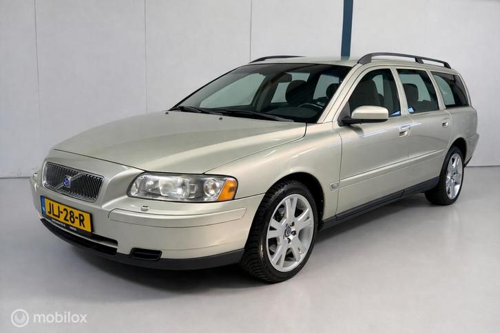 Volvo V70 2.4 Kinetic YOUNGTIMER / LEER, Auto's, Volvo, Bedrijf, Te koop, V70, ABS, Airbags, Airconditioning, Alarm, Boordcomputer