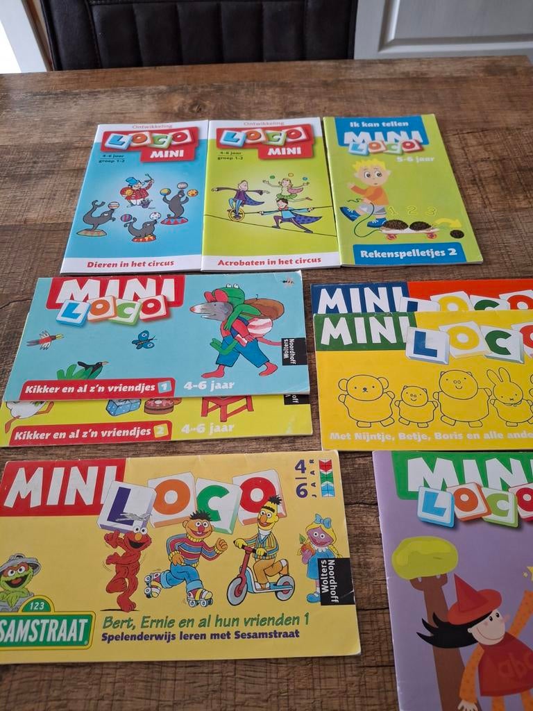 Mini loco boekjes 4-6 jaar, Ophalen of Verzenden, Zo goed als nieuw
