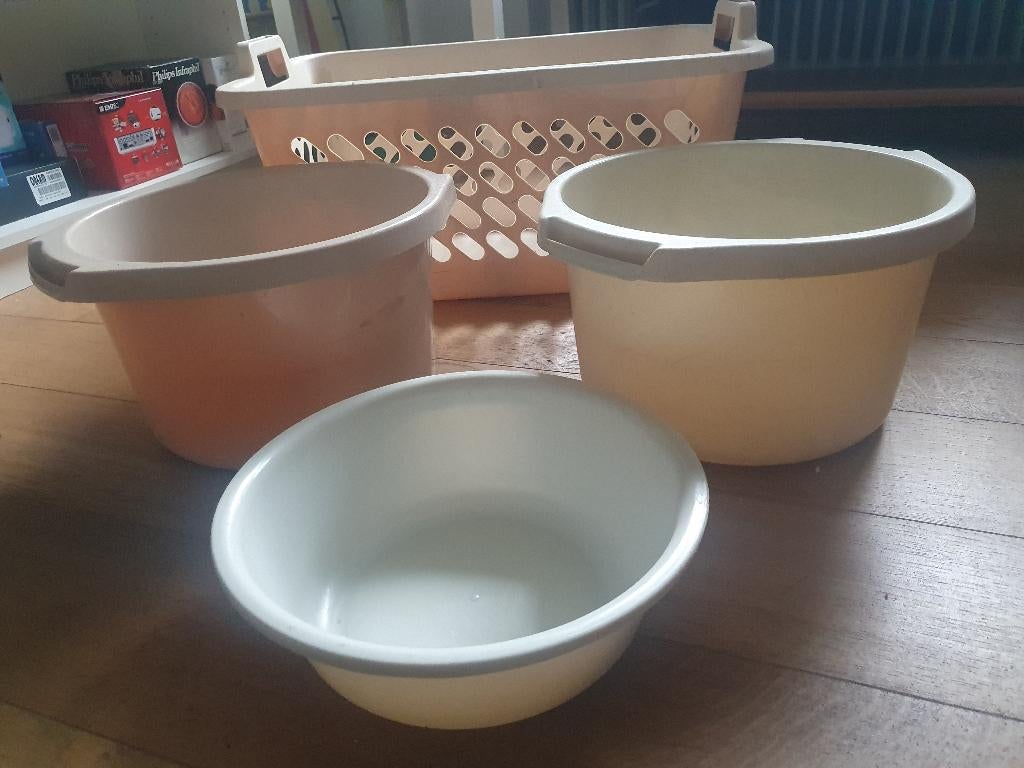 Wasmanden Curver, Ophalen, Zo goed als nieuw, Beige, Overige typen