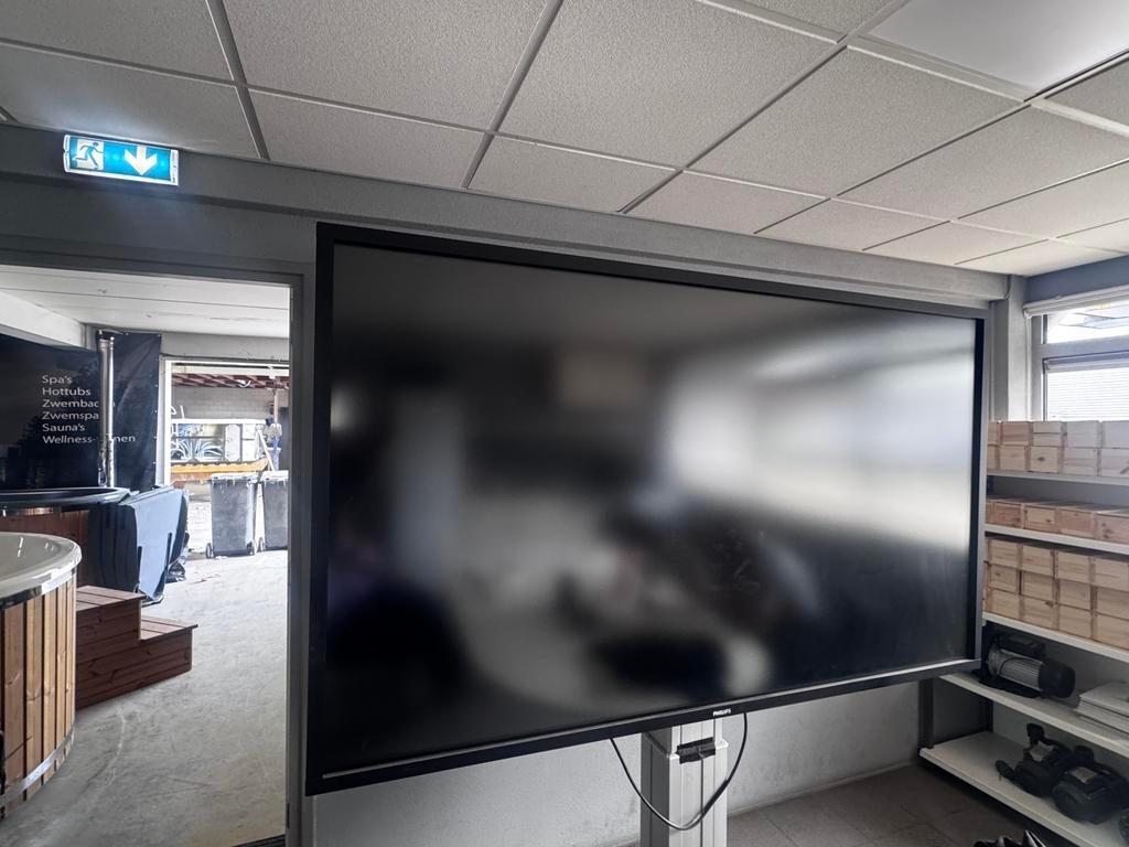 Philips 84 INCH 4k Ultra HD TV met automatische lift., Ophalen, Philips, Philips, Zo goed als nieuw