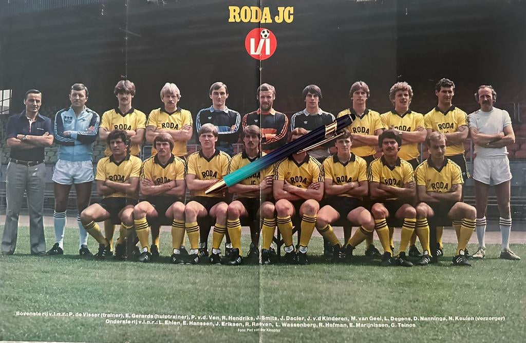 Posters Roda JC Kerkrade, Ophalen of Verzenden, Gebruikt, A4 of kleiner, Sport