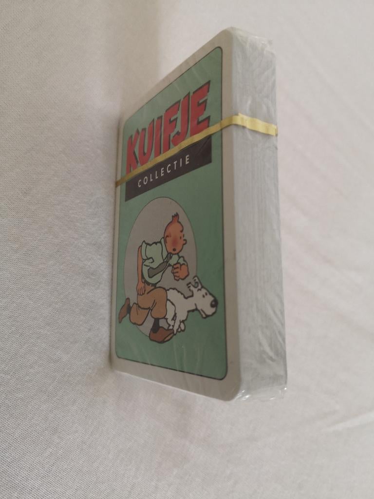kuifje boek speelkaarten 54 karten,nieuw jaar 1980, Boeken, Eén stripboek, Nieuw, Ophalen of Verzenden, Hergé