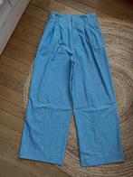 Hoge wijde broek maat M. oftewel 38, Maat 38/40 (M), Blauw, Ophalen of Verzenden, Zo goed als nieuw