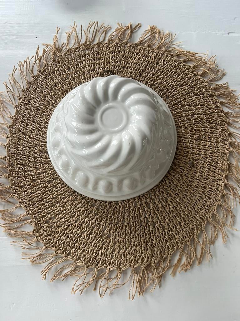 Mooie klassieke puddingvorm Italiaans, Antiek en Kunst, Antiek | Servies los, Ophalen of Verzenden