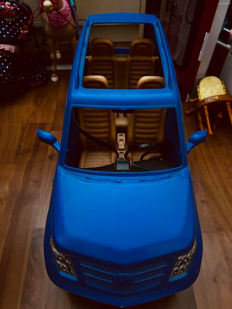 Barbie auto met pop, Ophalen of Verzenden, Gebruikt, Meisje