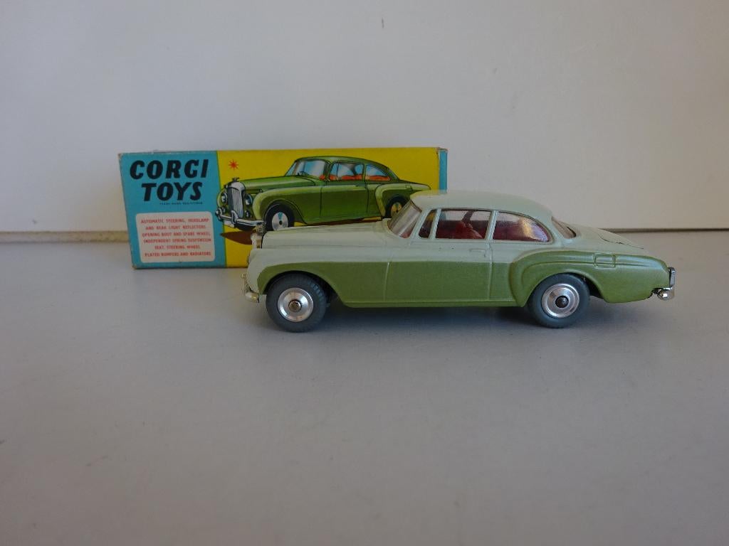 Corgi Toys 224 - Bentley Continental - Met doosje, Ophalen of Verzenden, Zo goed als nieuw, Auto, Corgi