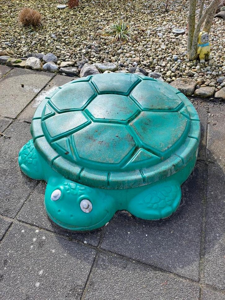 Little Tikes zandbak schildpad met zandspeelgoed, Kinderen en Baby's, Speelgoed | Buiten | Zandbakken, Gebruikt, Ophalen