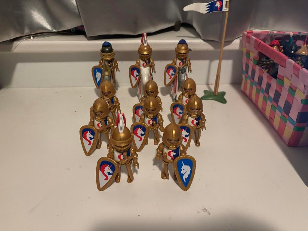 Playmobil eenhoorn ridders, Ophalen of Verzenden, Gebruikt