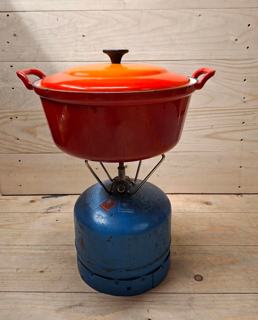 Gietijzeren geëmailleerde braadpan 28 cm, Ophalen of Verzenden
