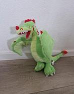 Efteling knuffel draak plush pluche groen, Ophalen of Verzenden, Zo goed als nieuw, Overige typen