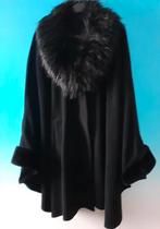 dames cape, Ophalen of Verzenden, Gedragen, Maat 46/48 (XL) of groter, Zwart