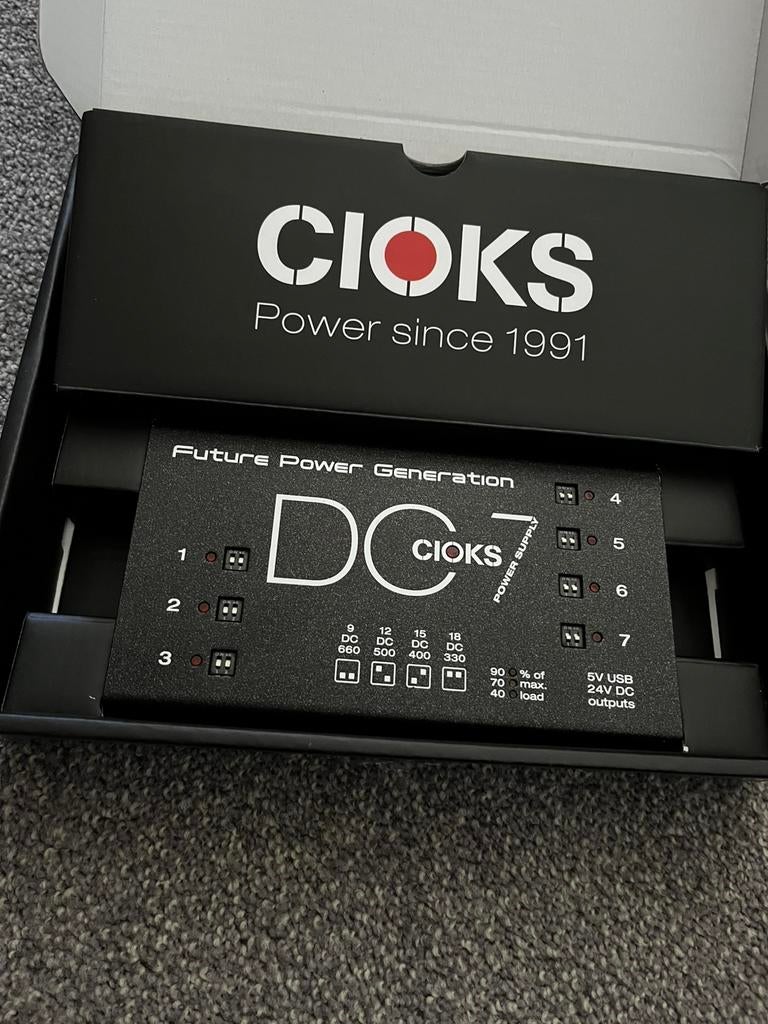 Cioks dc 7 + crux, Muziek en Instrumenten, Ophalen of Verzenden, Zo goed als nieuw