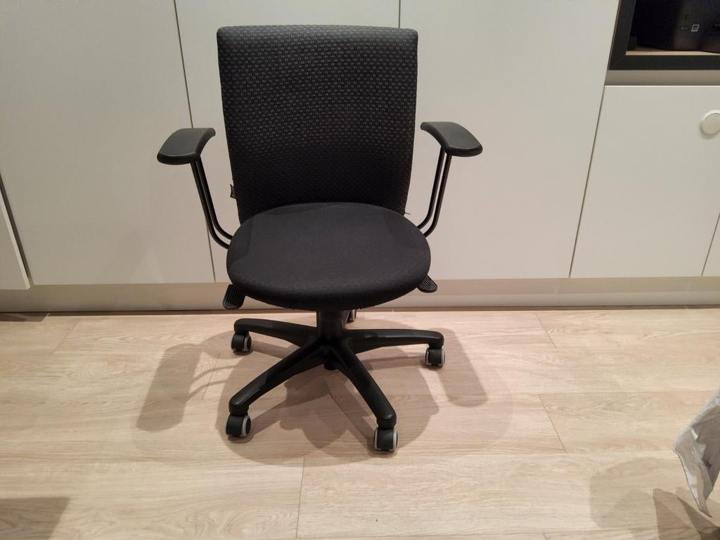 Bureaustoel Grammer., Ophalen, Zwart, Zo goed als nieuw, Bureaustoel