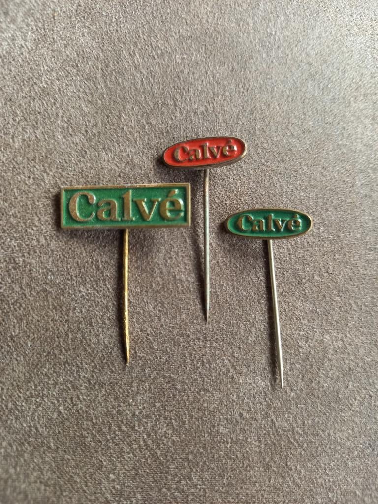 Speldjes Calvé, Verzamelen, Speldjes, Pins en Buttons, Ophalen of Verzenden, Gebruikt