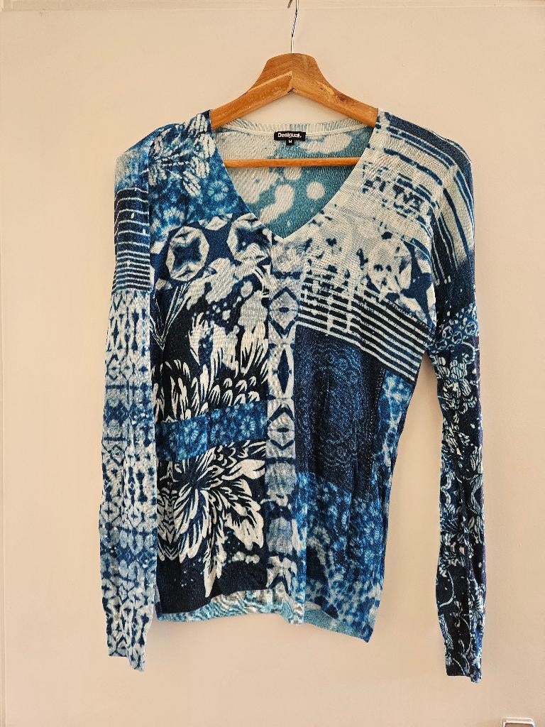 Desigual  dunne zomertrui maat M, Maat 38/40 (M), Overige kleuren, Ophalen of Verzenden, Zo goed als nieuw