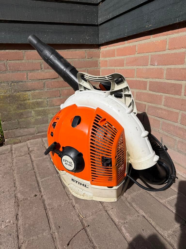 ‼️Stihl br550 bladblazer‼️, Ophalen, Zo goed als nieuw, Benzine