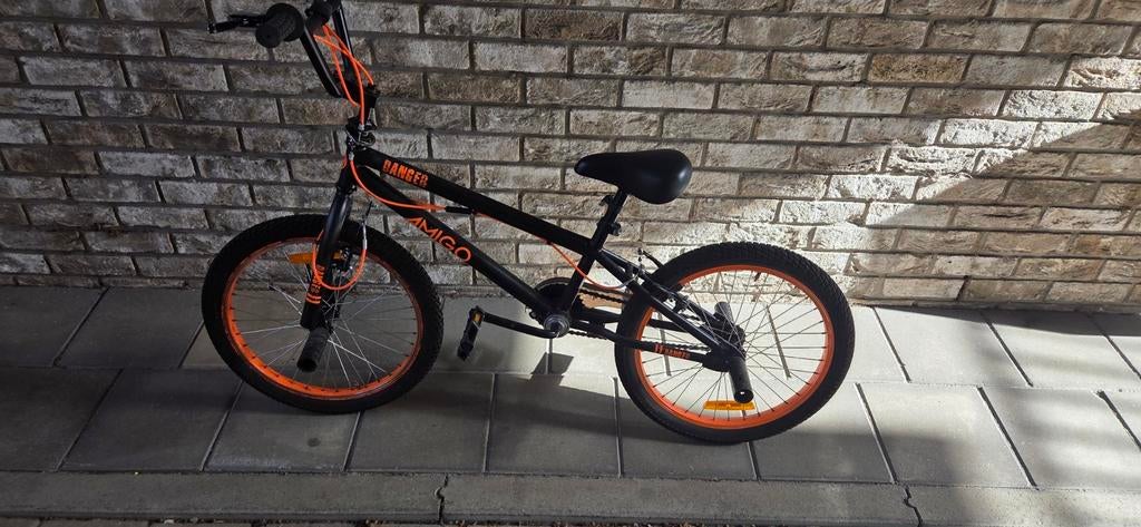 Bmx zwart oranje KINDERFIETS, Fietsen en Brommers, Ophalen of Verzenden, Zo goed als nieuw, 20 inch of meer