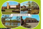 Ansichtkaart	Doezum	4-luik, Verzenden, 1960 tot 1980, Gelopen, Groningen
