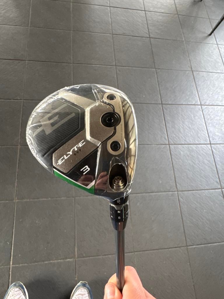 Nieuwe Callaway Elyte Triple Diamond Houten 3 Stiff, Sport en Fitness, Golf, Ophalen of Verzenden, Nieuw, Club, Callaway