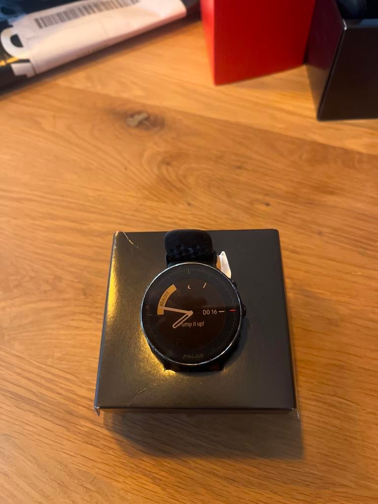 Polar Vantage M Sporthorloge met GPS en hartslagmeter, Gebruikt, Zwart, Ophalen of Verzenden, GPS