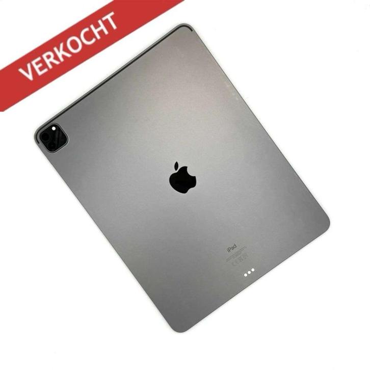 iPad Pro 12,9 M2 5G 128GB grijs /93% batt /zeer net /garanti, Computers en Software, Apple iPads, Zo goed als nieuw