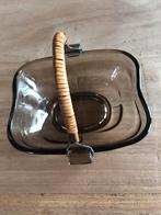 Ant. Bonbonschaaltje getint glas (Copier?), Ophalen of Verzenden