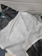 -	Lap stof grijs patroon drie stukken, Hobby en Vrije tijd, Stoffen en Lappen, Ophalen of Verzenden