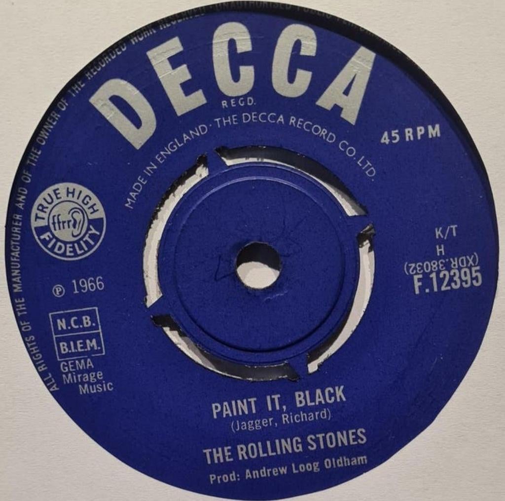 THE ROLLING STONES  - PAINT IT, BLACK, Cd's en Dvd's, Vinyl Singles, Ophalen of Verzenden, Gebruikt