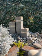 Waterornament met drie zuilen, Tuin en Terras, Ophalen, Gebruikt, Graniet, Waterornament