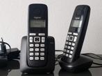 SIEMENS GIGASET A220 DUO | DRAADLOZE TELEFOON | DECT, Ophalen of Verzenden, Zo goed als nieuw, 2 handsets