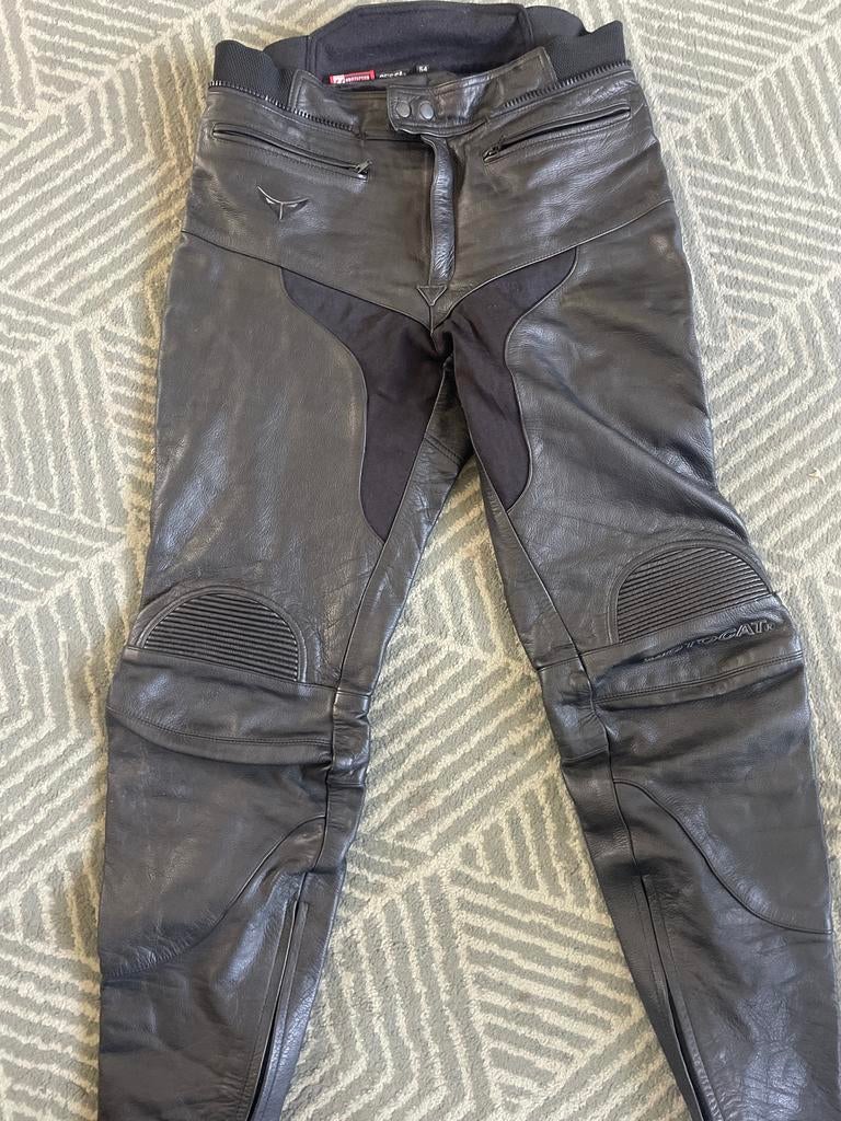 Motocat leren motorbroek, Motoren, Ophalen of Verzenden, Tweedehands, Broek | leer