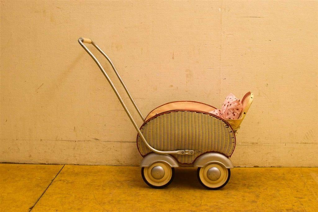 Poppenwagen 50697, Kinderen en Baby's, Speelgoed | Poppen, Ophalen of Verzenden, Gebruikt, Barbie