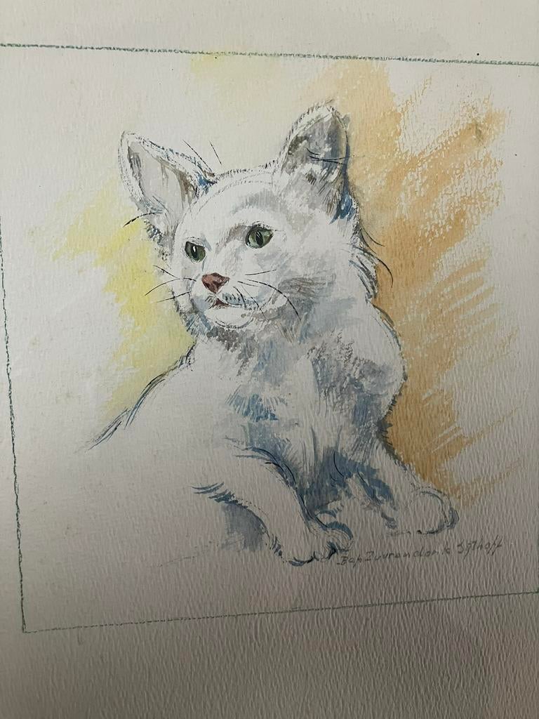 Aquarel van Bep Zuurendonk-Sijthoff, Ophalen of Verzenden