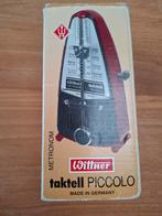 Wittner Taktell Piccolo Metronoom - Made in Germany, Ophalen of Verzenden, Gebruikt