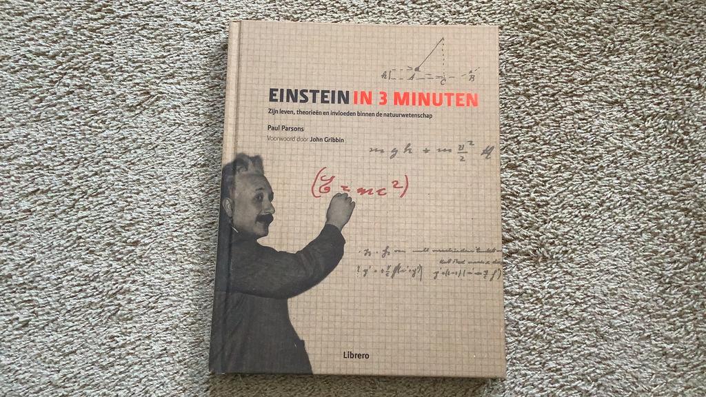 Paul Parsons - Einstein in 3 minuten, Boeken, Wetenschap, Paul Parsons, Ophalen of Verzenden, Zo goed als nieuw