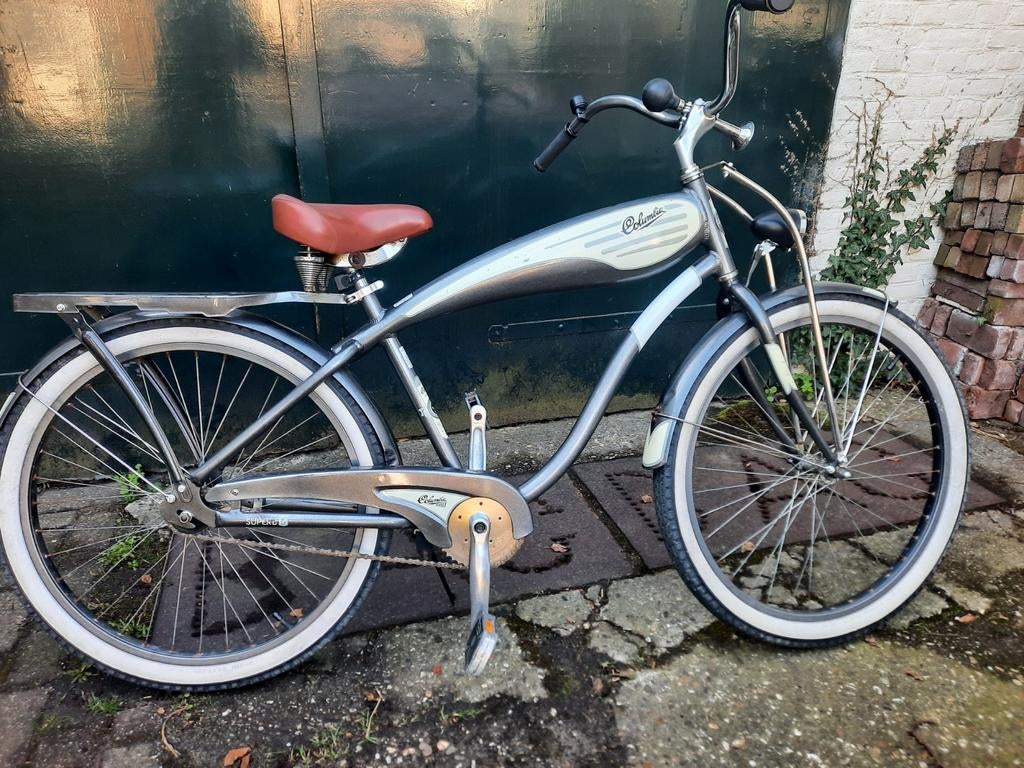 Fiets Columbia Superb 5 Retro Beach Cruiser, Fietsen en Brommers, Ophalen, Gebruikt, Staal, Overige merken