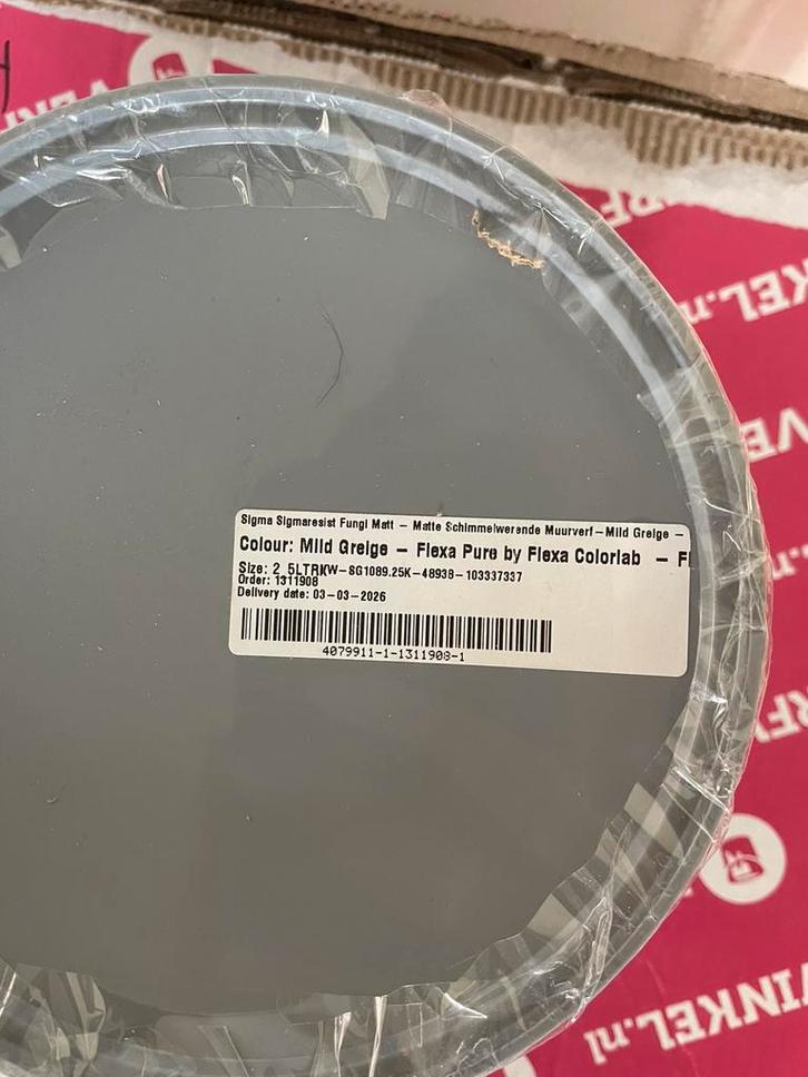 Sigma badkamer verf, Doe-het-zelf en Verbouw, Verf, Beits en Lak, Nieuw, Verf, Minder dan 5 liter, Ophalen of Verzenden