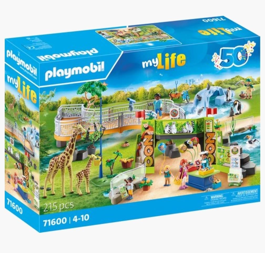 Grote Playmobil dierentuin set met veel dieren, Ophalen