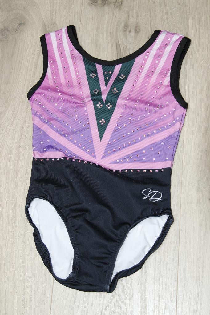 Turnpakjes meisjes maat 128-134 diverse modellen 4, Sport en Fitness, Turnen, Kindermaat 122 t/m 140, Ophalen of Verzenden, Zo goed als nieuw