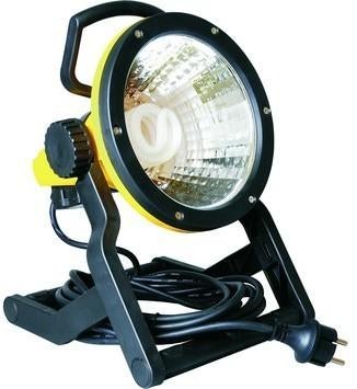 Elro bouwlamp 30 W, Ophalen of Verzenden, Gebruikt, Minder dan 50 watt, Lamp met armatuur