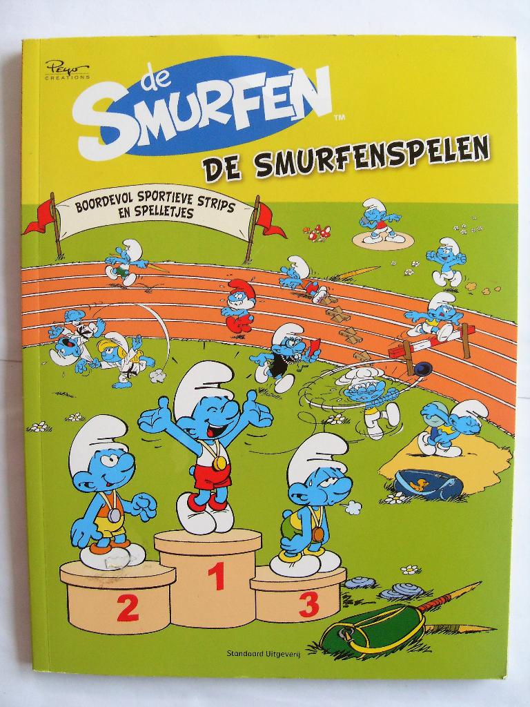 De Smurfen Doeboek De Smurfenspelen Vakantieboek, Verzamelen, Smurfen, Ophalen of Verzenden, Zo goed als nieuw, Verschillende Smurfen