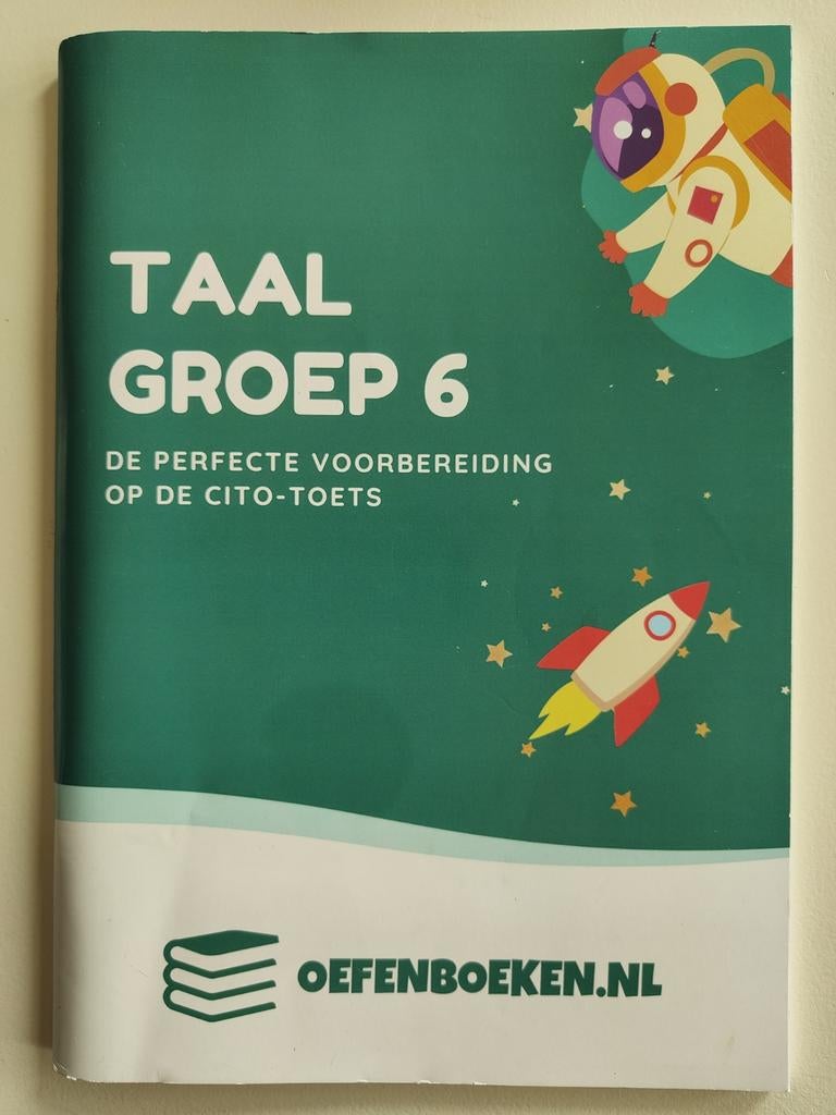 Taal groep 6 CITO-toets voorbereiding, Boeken, Ophalen of Verzenden, Zo goed als nieuw, Overige niveaus, Nederlands